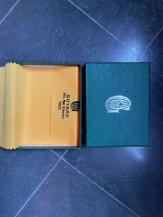 Portafoglio Goyard Bianco