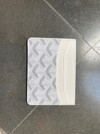 Portafoglio Goyard Bianco