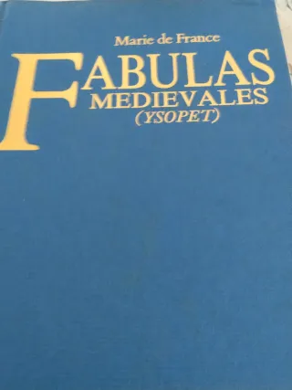Libro de fábulas medievales