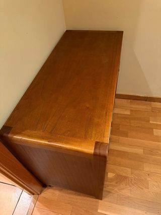 Cómoda de madera con 6 cajones