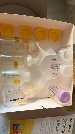 Sacaleches Medela Swing Edición premium.