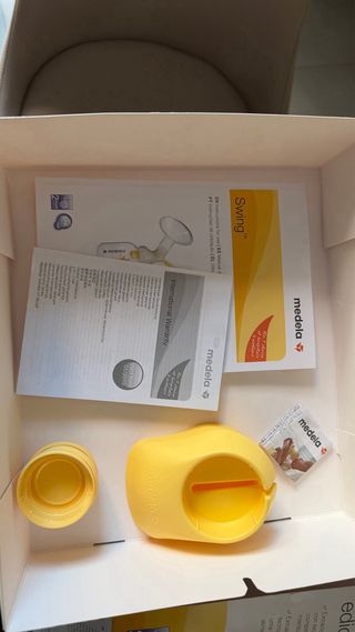 Sacaleches Medela Swing Edición premium.