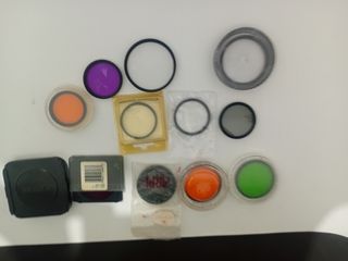 Lote filtros  cámaras foto