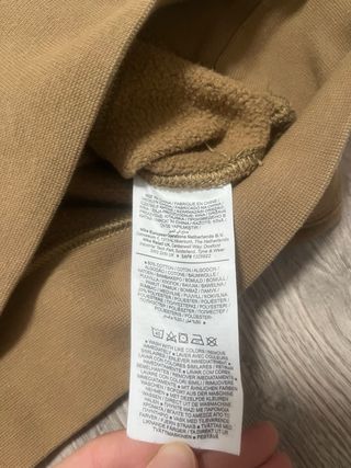 Sudadera Nike Hombre Marrón Algodón Calentita