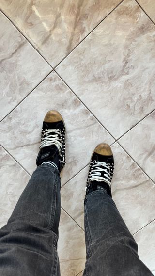 Gienchi nere con borchie num. 40