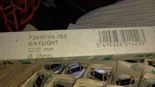 Tubos fluorescentes Sylvania