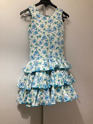 Traje Flamenca Niña Hecho a Mano