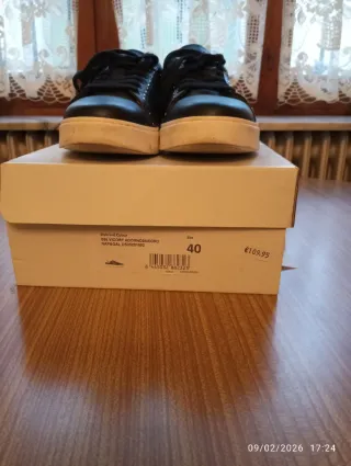 Zapatillas Popa Negras Talla 40