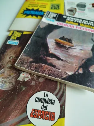 Lote 4 libros ciencia-ficción