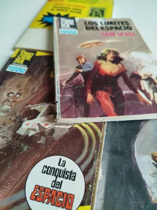 Lote 4 libros ciencia-ficción