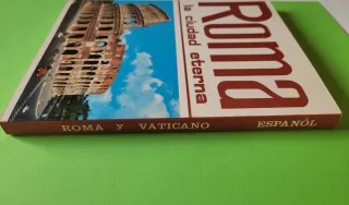 Libro Roma y Vaticano a todo color