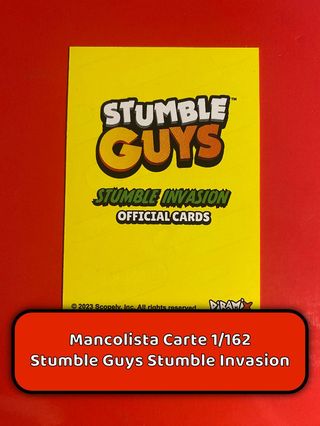 Stumble Guys Stumble Invasion Mancolista Carte 1/1
