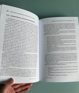 Libro: Comprender las organizaciones educativas