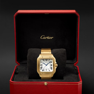 Cartier Santos Oro Amarillo WGSA0029 Nuevo