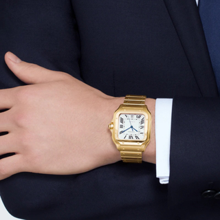 Cartier Santos Oro Amarillo WGSA0029 Nuevo