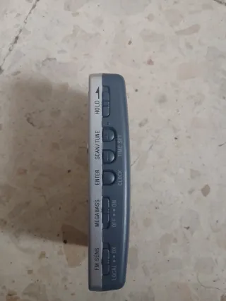 Radio Sony Walkman SRF-M807 FM/AM Plata