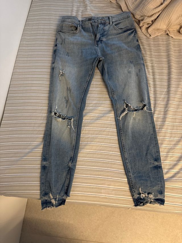 Lote 3 Vaqueros Desgastados