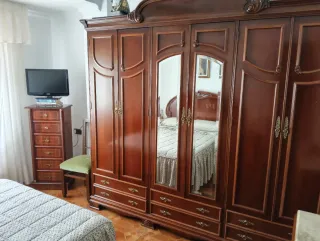 Dormitorio Matrimonio Madera y Mármol