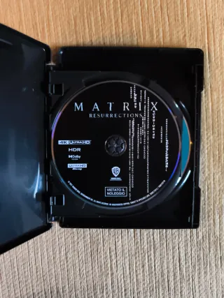 Matrix Resurrections 4K UHD + Blu-Ray