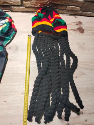 HESTYA Disfraz de Hippie de Carnaval para Adultos