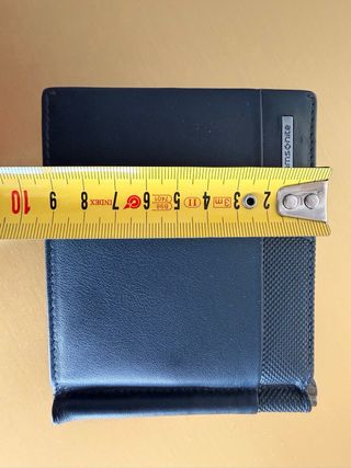 Cartera Samsonite Pro-DLX 6 piel azul con RFID