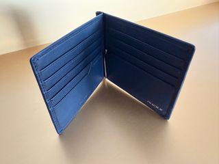 Cartera Samsonite Pro-DLX 6 piel azul con RFID