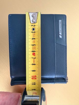 Cartera Samsonite Pro-DLX 6 piel azul con RFID