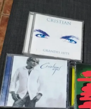 CDs Cristian Castro Grandes Hits y Azul