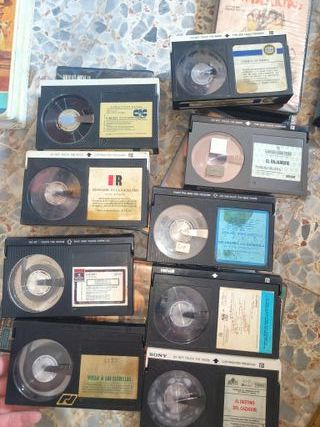 LOTE DE PELICULAS VINTAGE BETA A ÑOS 70 80 LEER