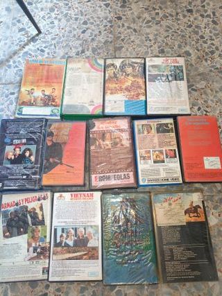LOTE DE PELICULAS VINTAGE BETA A ÑOS 70 80 LEER