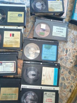 LOTE DE PELICULAS VINTAGE BETA A ÑOS 70 80 LEER