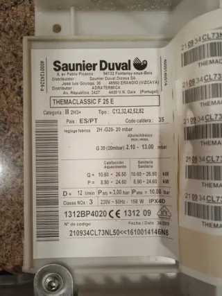 Placa Electrónica Caldera Saunier Duval