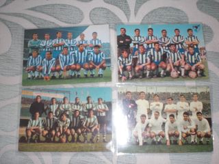 Lote 17 Postales Equipos España Ed. Bergas
