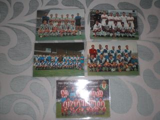 Lote 17 Postales Equipos España Ed. Bergas