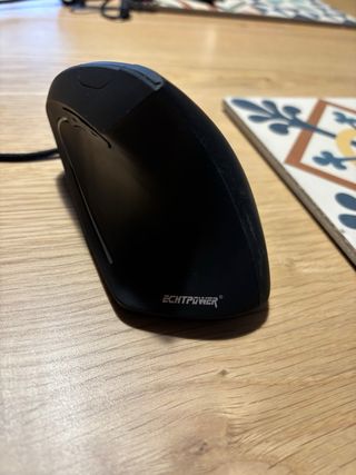 Ratón Ergonómico Negro