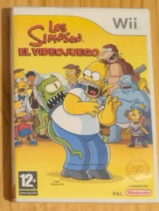 Los Simpson El Videojuego Wii