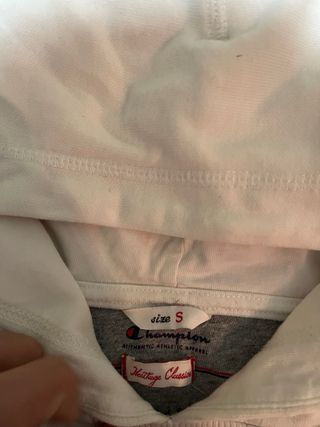 Sudadera Champion Blanca