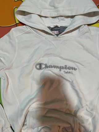 Sudadera Champion Blanca