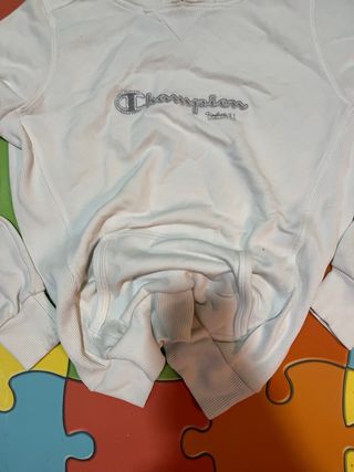 Sudadera Champion Blanca