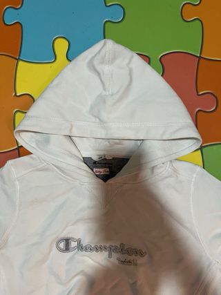 Sudadera Champion Blanca