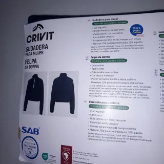 Sudadera mujer talla 46 - 48