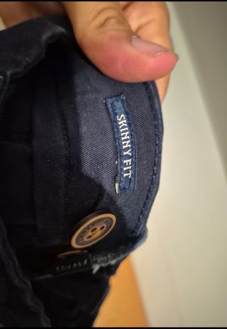 Pantaloni Alcott ragazzo blu