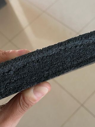 Losetas de caucho 100x100x2.5cm