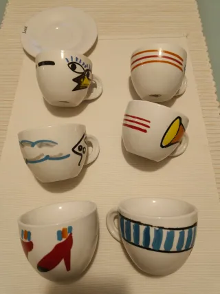 Set 6+6 Tazze e Piattini Chateau Valmont