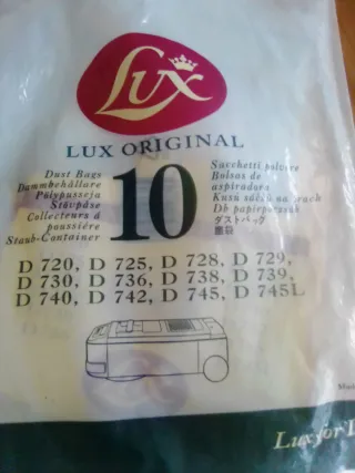 Bolsas aspiradora Lux Original