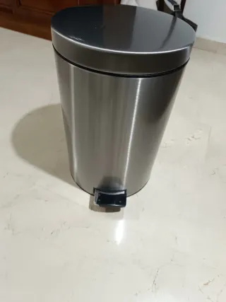 Cubo basura cocina aluminio