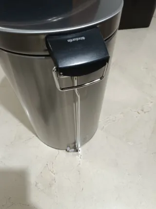 Cubo basura cocina aluminio