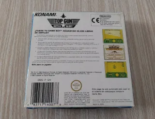 TOP GUN GUTS & GLORY PAL ESPAÑA NINTENDO GAME BOY