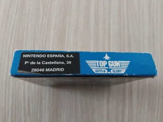 TOP GUN GUTS & GLORY PAL ESPAÑA NINTENDO GAME BOY