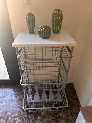 Carrito verdulero cocina con ruedas